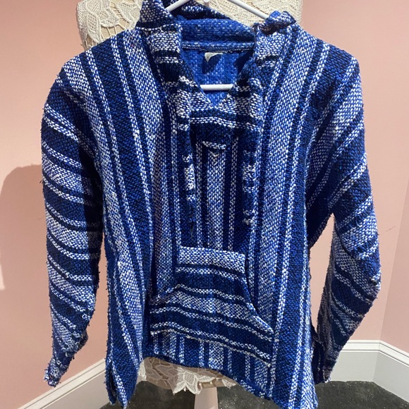 Vintage Sweaters Vintage Baja Drug Rug Poshmark